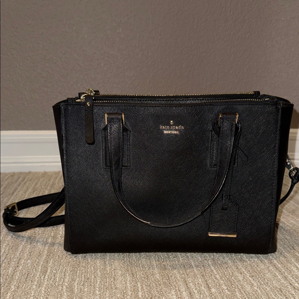 Kate Spade Elegant Black Satchel